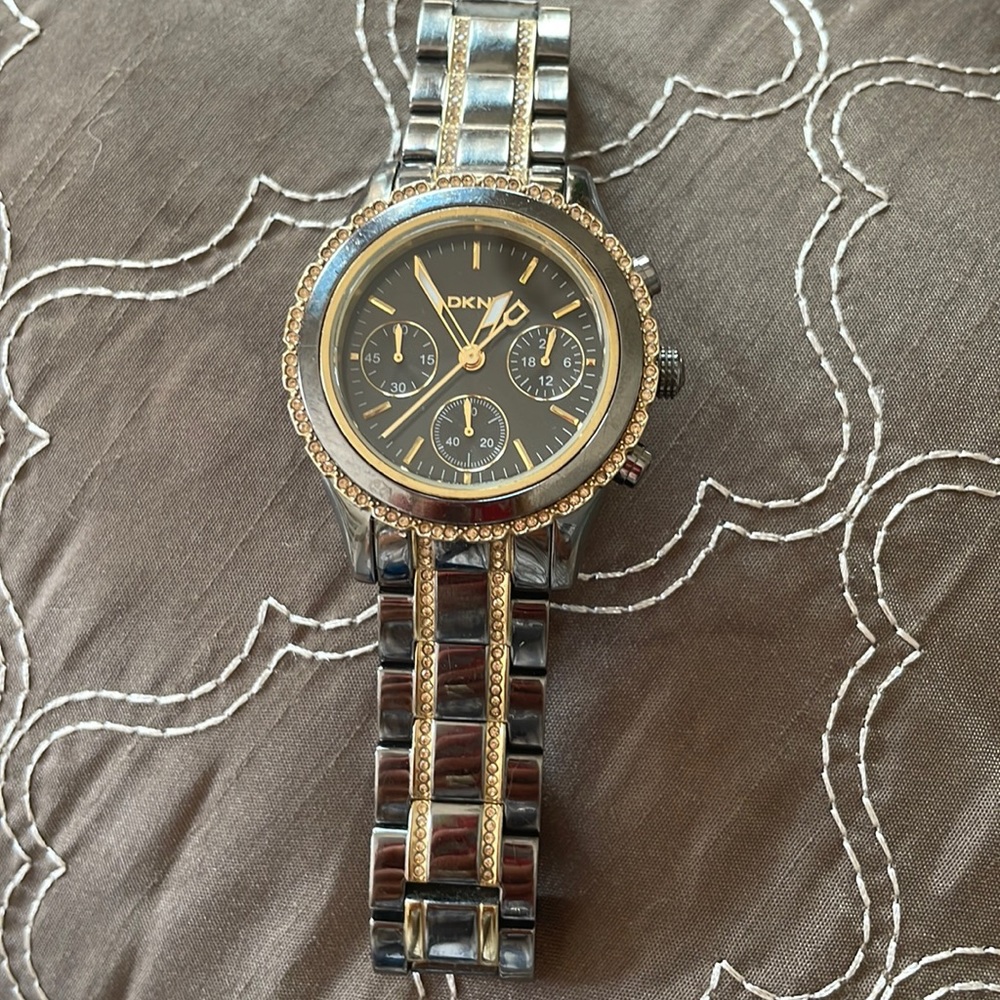 DKNY watch made by Fossil